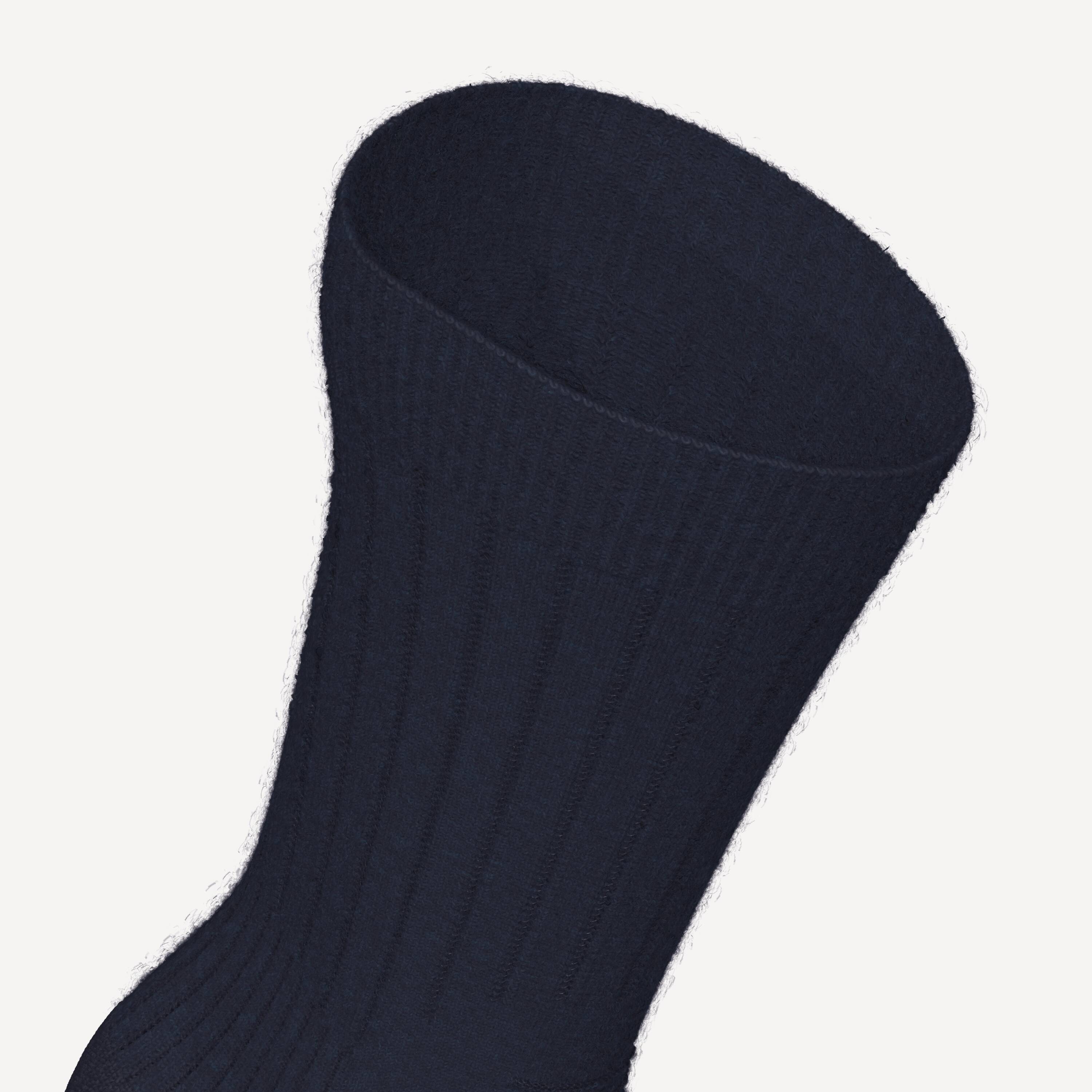 Unisex Winter Socks with Wool & Acrylic 2 Pairs Blue - SH100 -  4