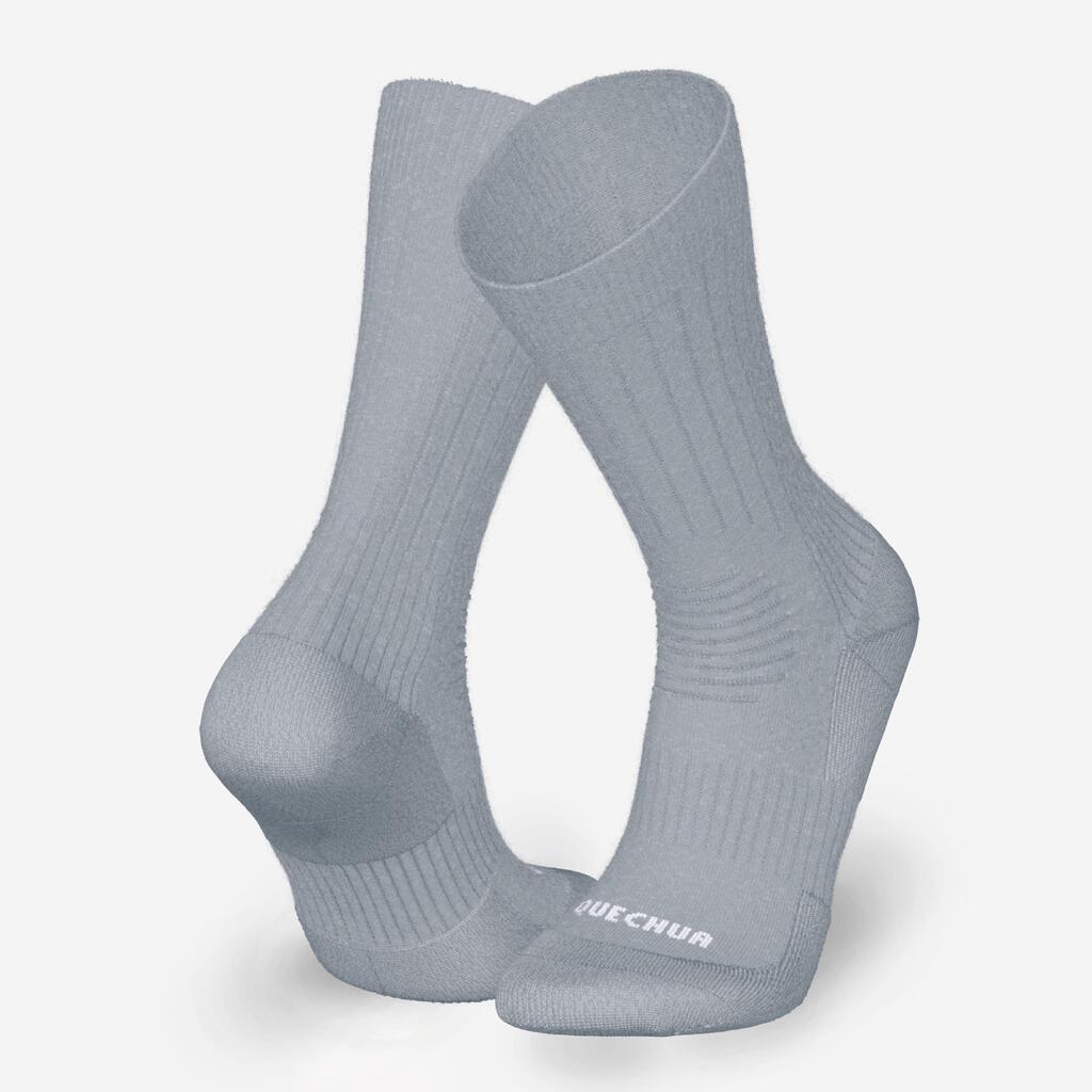 Wandersocken Damen/Herren 2er-Pack halbhoch warm - SH100