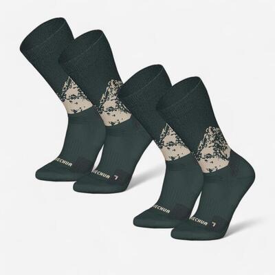 Calze trekking calde MH500 verdi