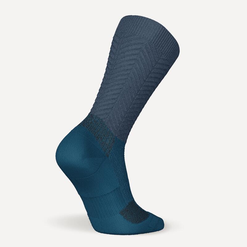 Yetişkin Outdoor Uzun Termal Çorap - Mavi - 2 Çift - SH500