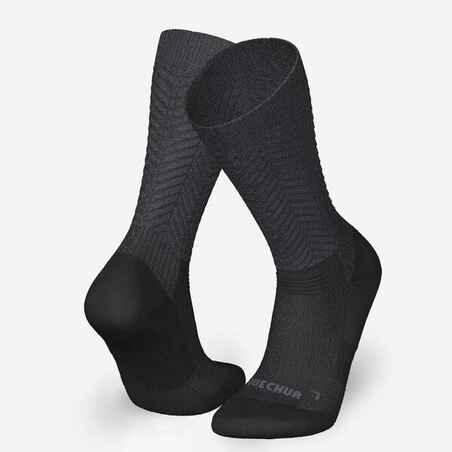 Warm  Hiking Socks SH500 Mid 2 Pairs