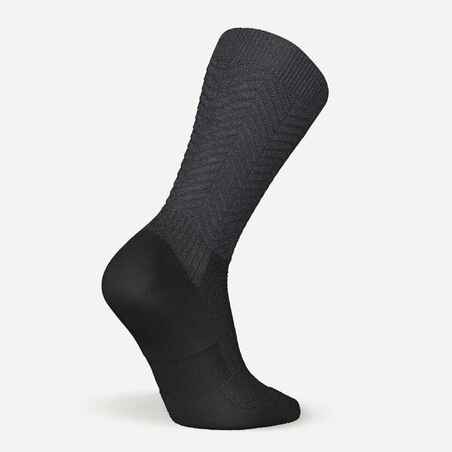Warm hiking socks, SH500 Mid - Black