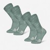Warm hiking socks, SH500 Mid - Green