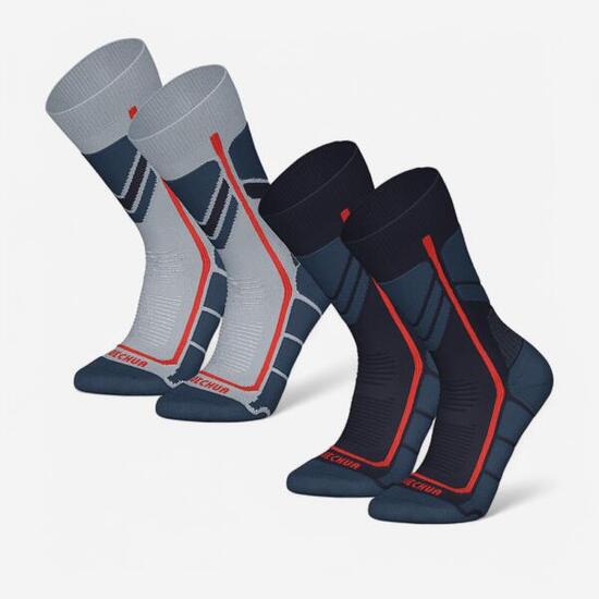 Skarpety turystyczne dla dzieci Quechua SH500 Warm x 2