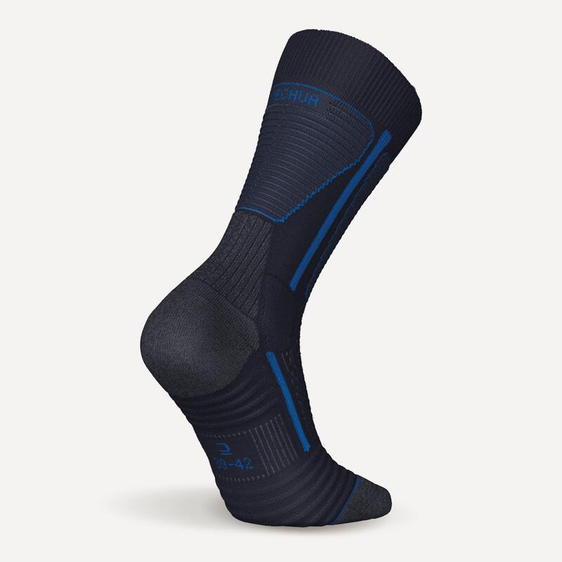 Yetişkin Outdoor Uzun Termal Çorap - Mavi - 2 Çift - SH500 AIR