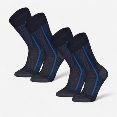 Calcetines térmicos de montaña y nieve 2 pares Adulto Quechua SH500 Mountain