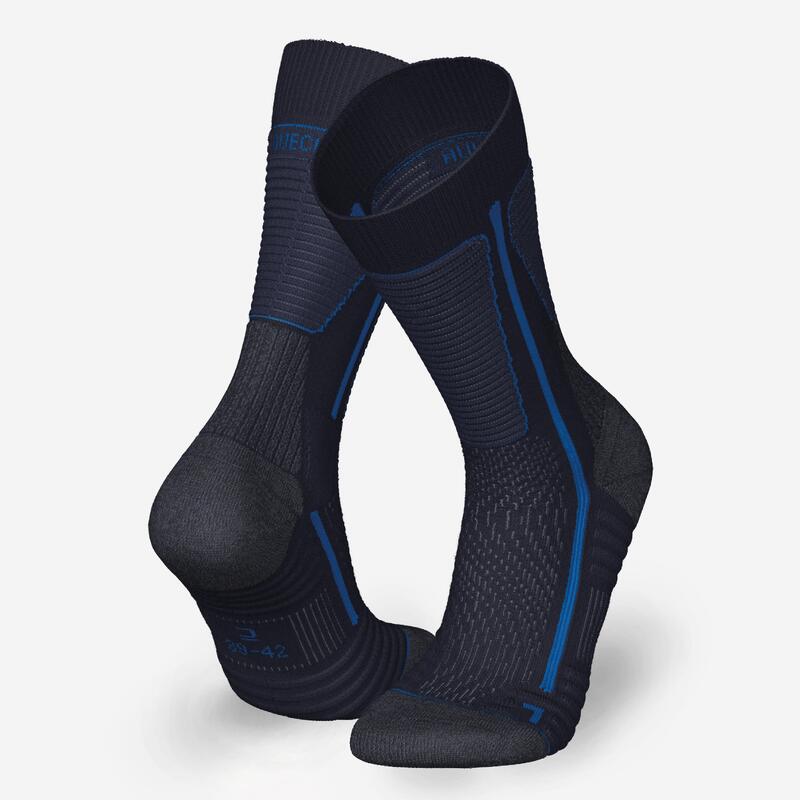 Yetişkin Outdoor Uzun Termal Çorap - Mavi - 2 Çift - SH500 AIR