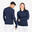 CAMISOLA TÉRMICA DE FUTEBOL ADULTO KEEPDRY AZUL-MARINHO