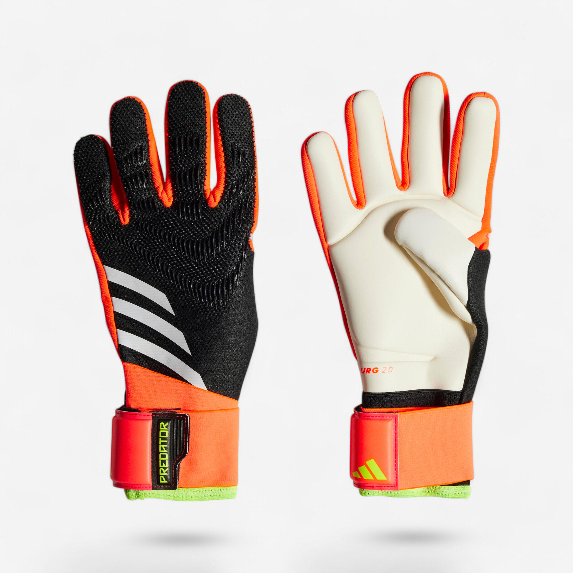 ADIDAS adidas Predator Competition zwart / oranje keepershandschoenen voetbal 