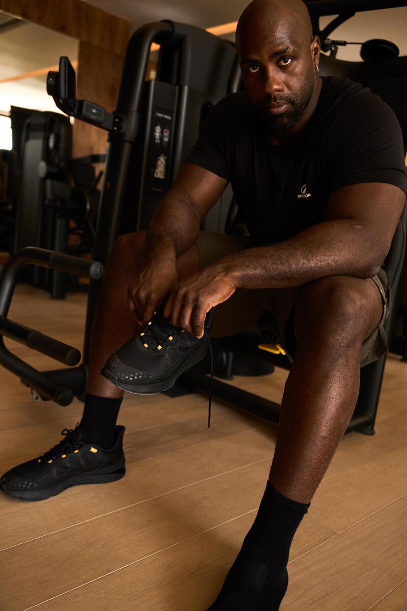 Des chaussures pour tous les entraînements avec Teddy Riner