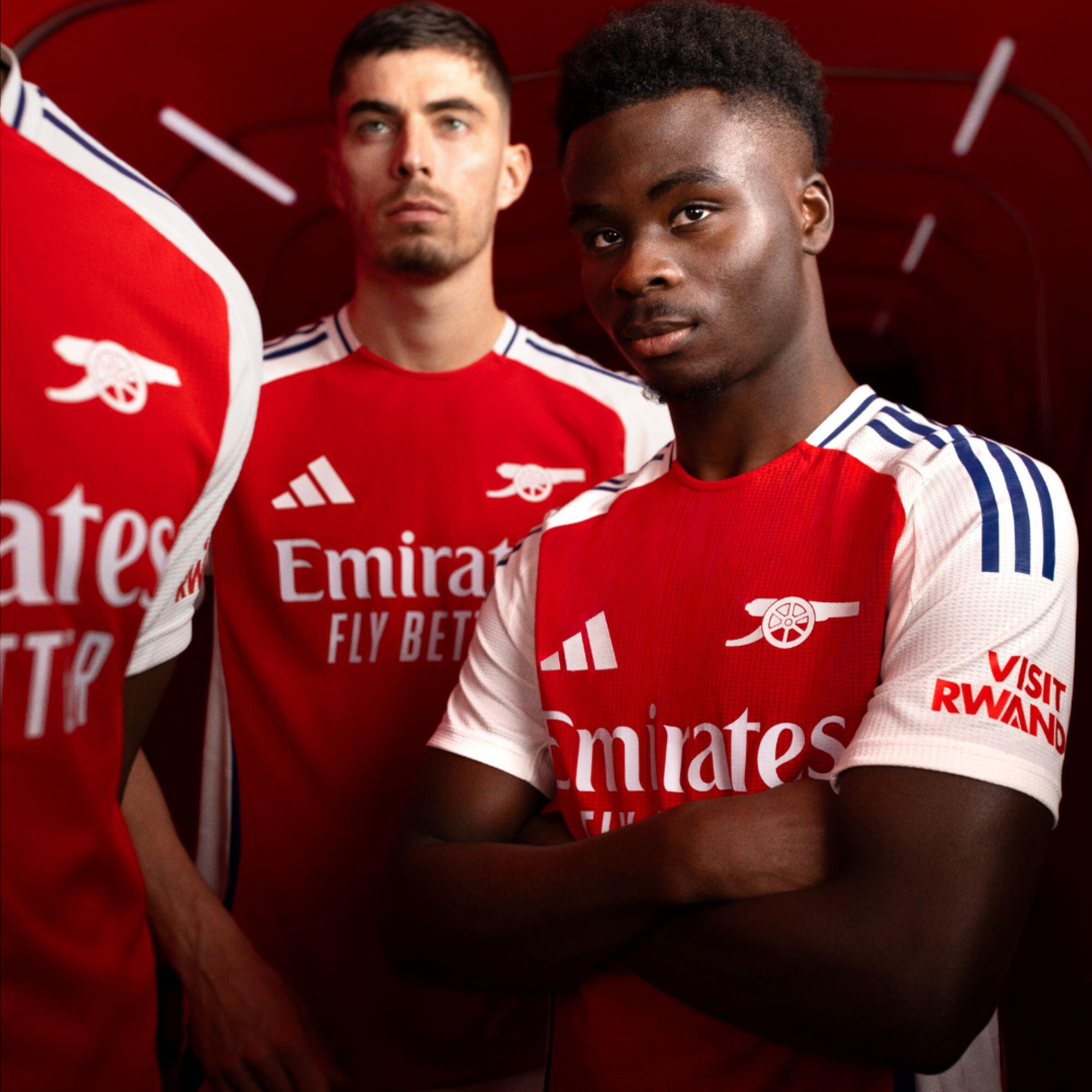 Camiseta 1.ª equipación Arsenal Adulto 24/25 10/12