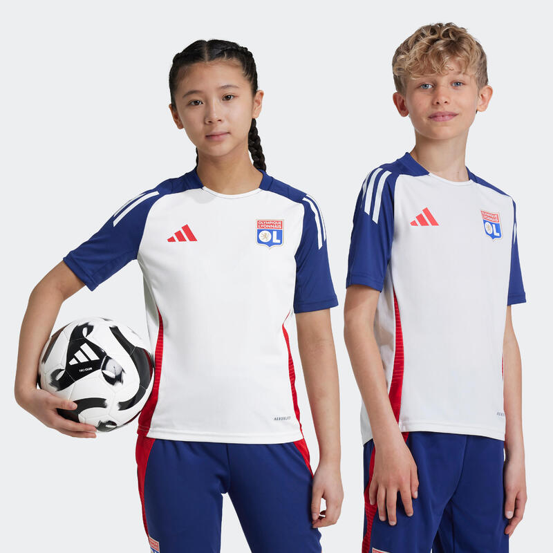 Maillot d'entraînement Olympique Lyonnais adidas Enfant 24/25