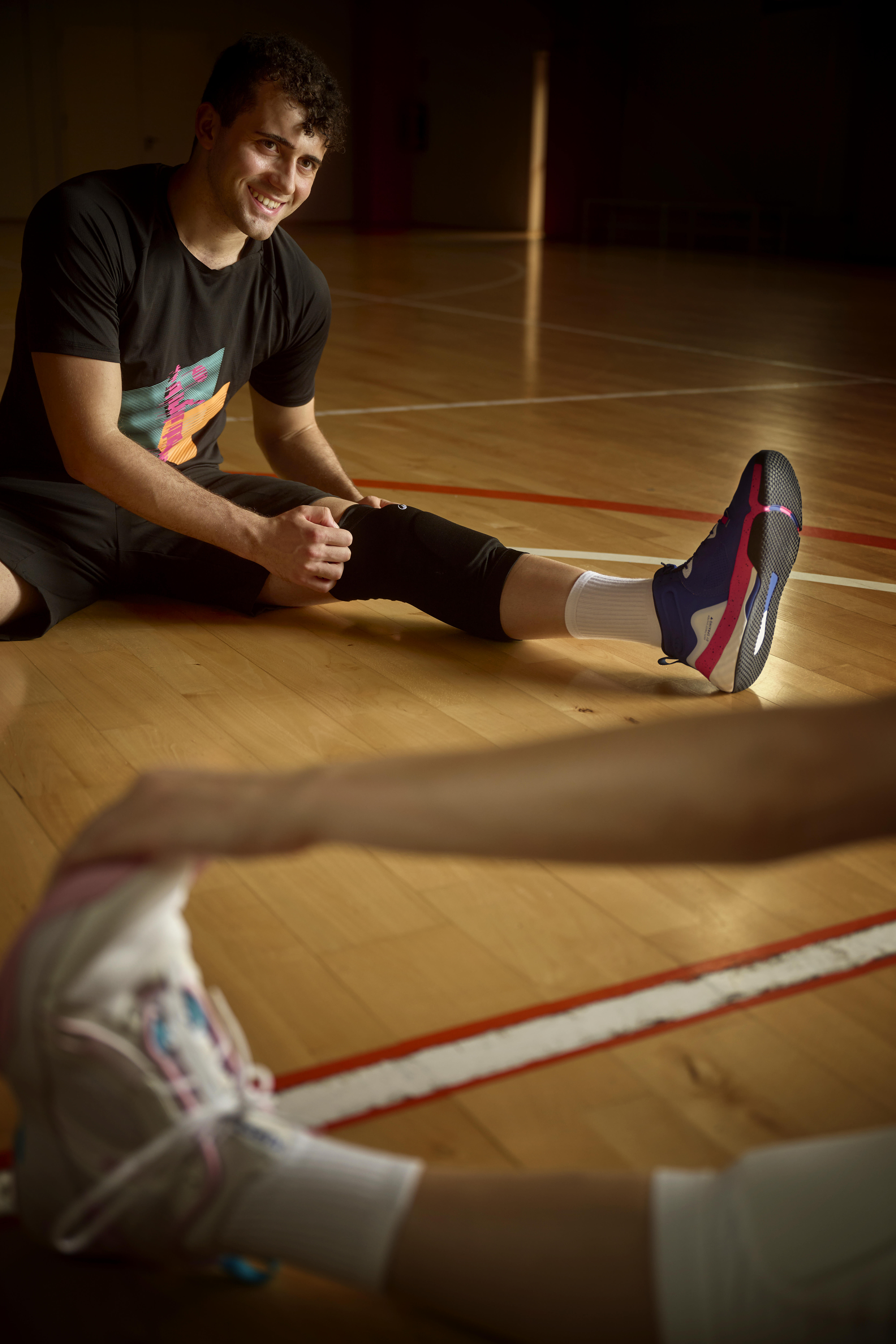 Genouillère Professionnelle de Volley VB 900 Pro - Noir - KIPSTA