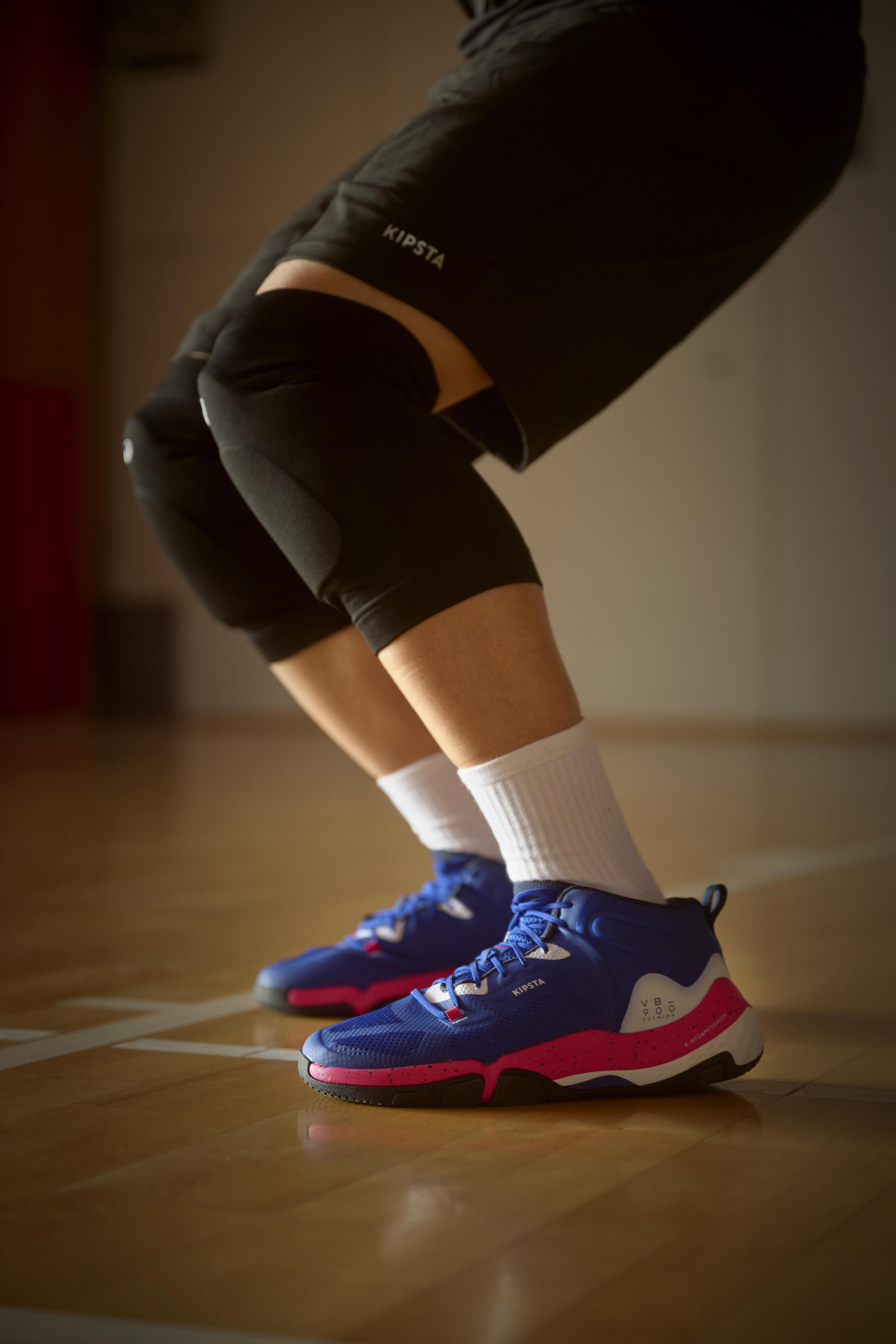 Genouillère Professionnelle de Volley VB 900 Pro - Noir 12/13