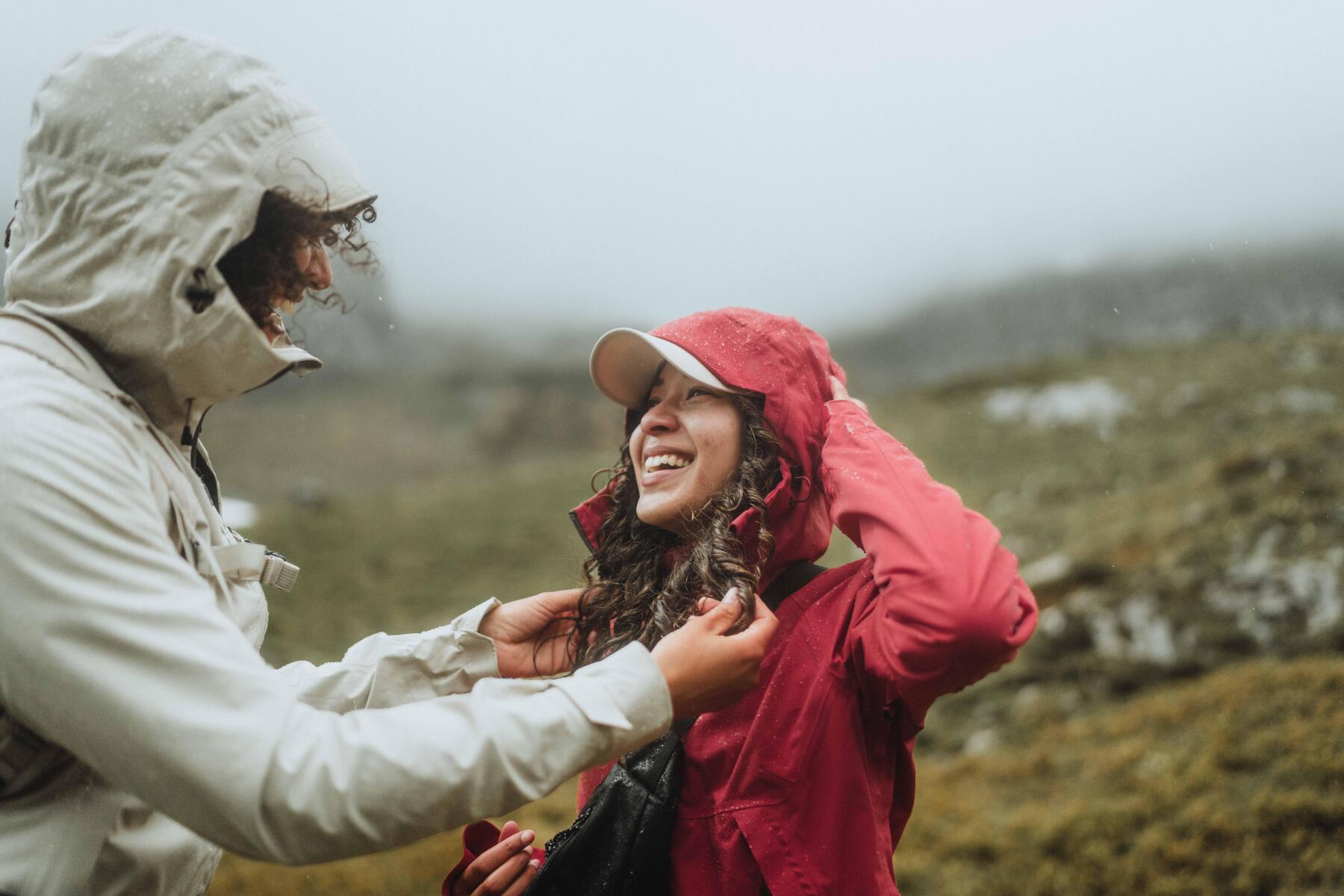 veste couche trois randonnée