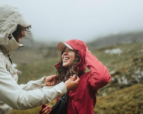 How do you measure the waterproofing of a hiking jacket