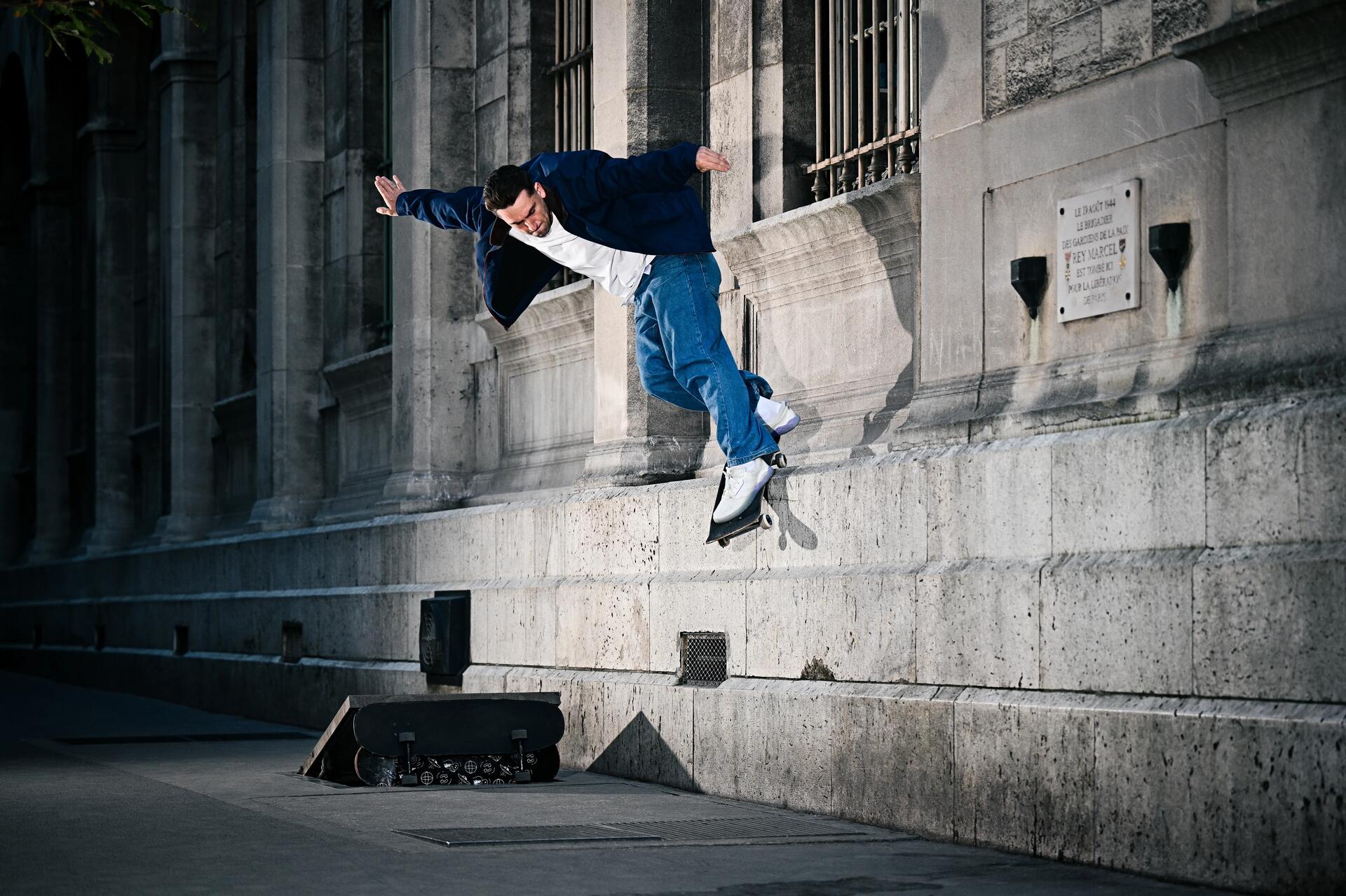 Skateboarding