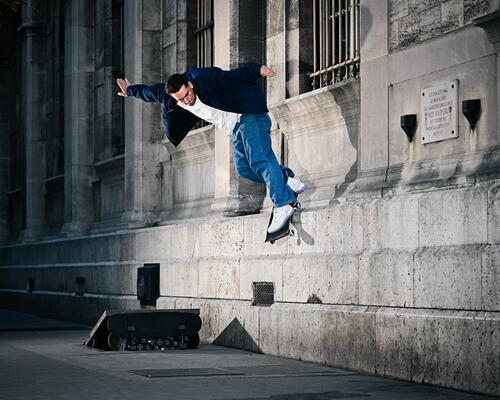 Skateboarding