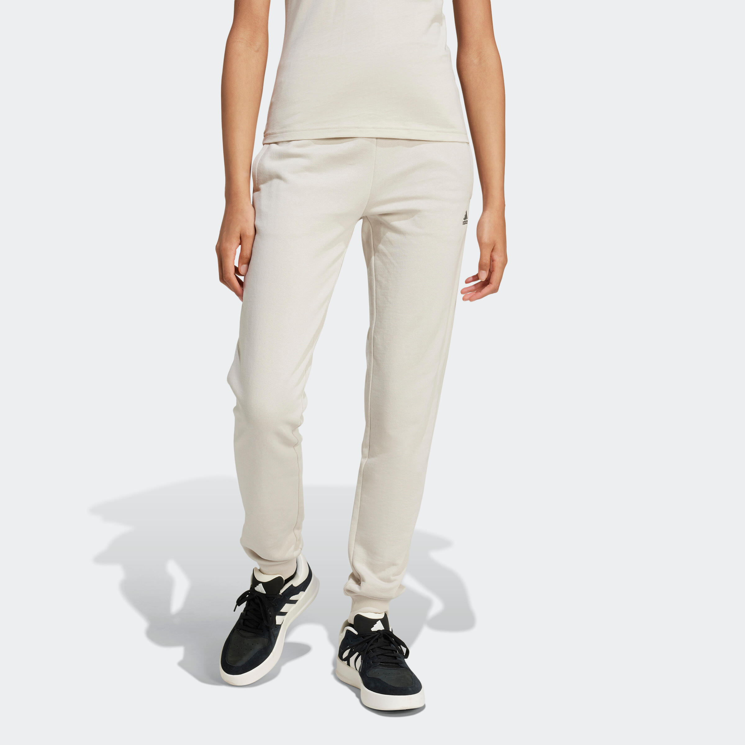 Women's jogging pants Adidas - beige