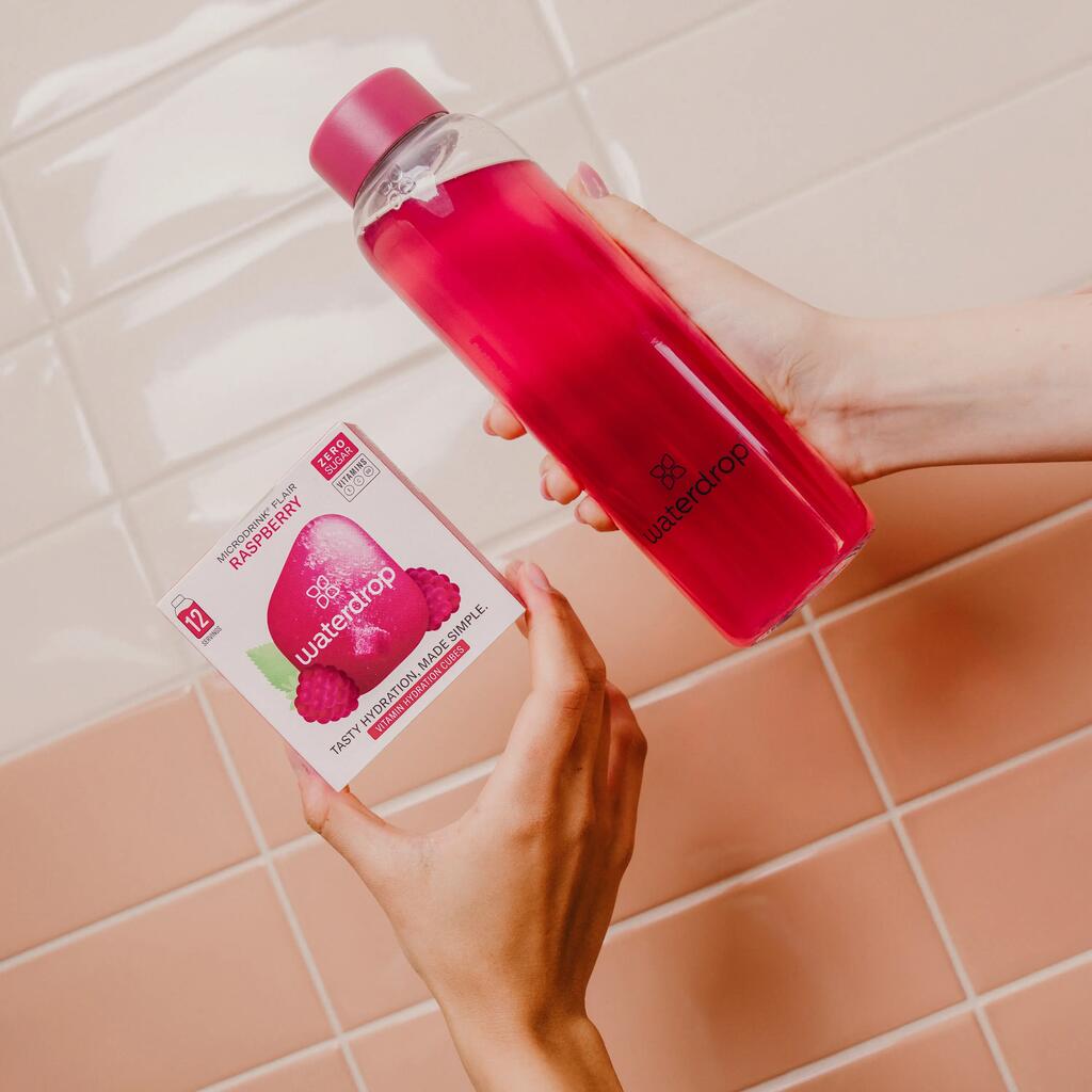 Hidracijske kocke Microdrink 12x500 ml - naravni izvleček maline