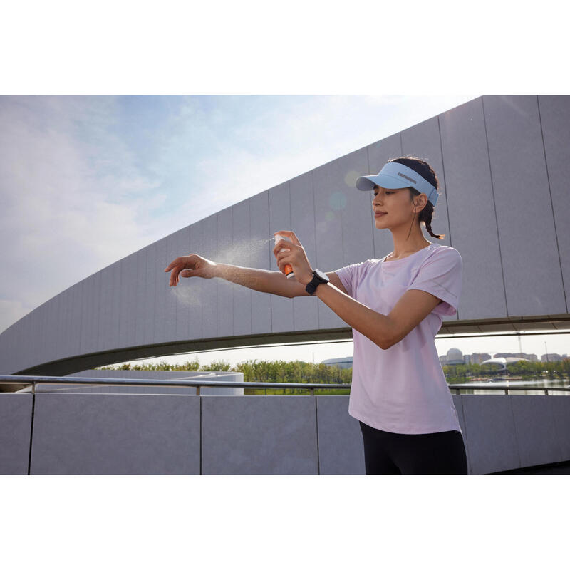 TRICOU RESPIRANT alergare Jogging KIPRUN Run 500 Dry Mov Damă