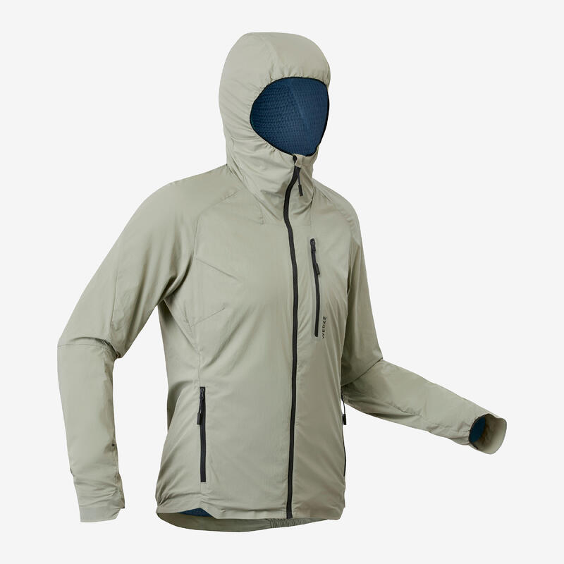 Sous-veste de ski de randonnée légère et respirante femme, Warm Wilder 900 vert