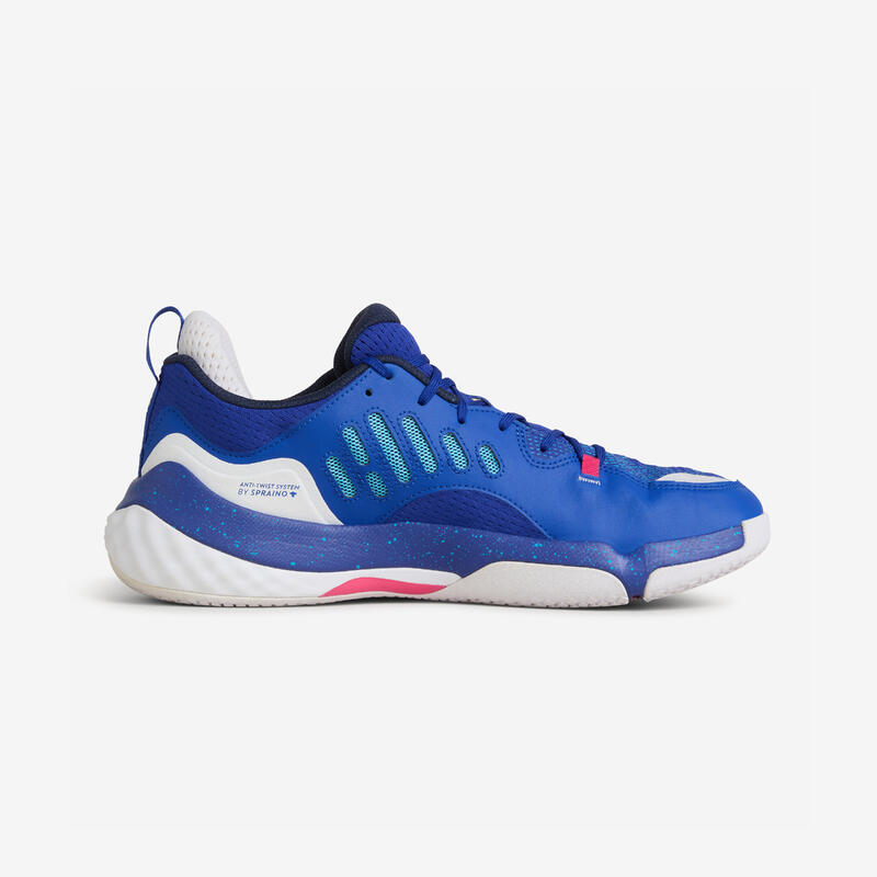 Chaussures de volleyball adulte - Cushion basses bleu