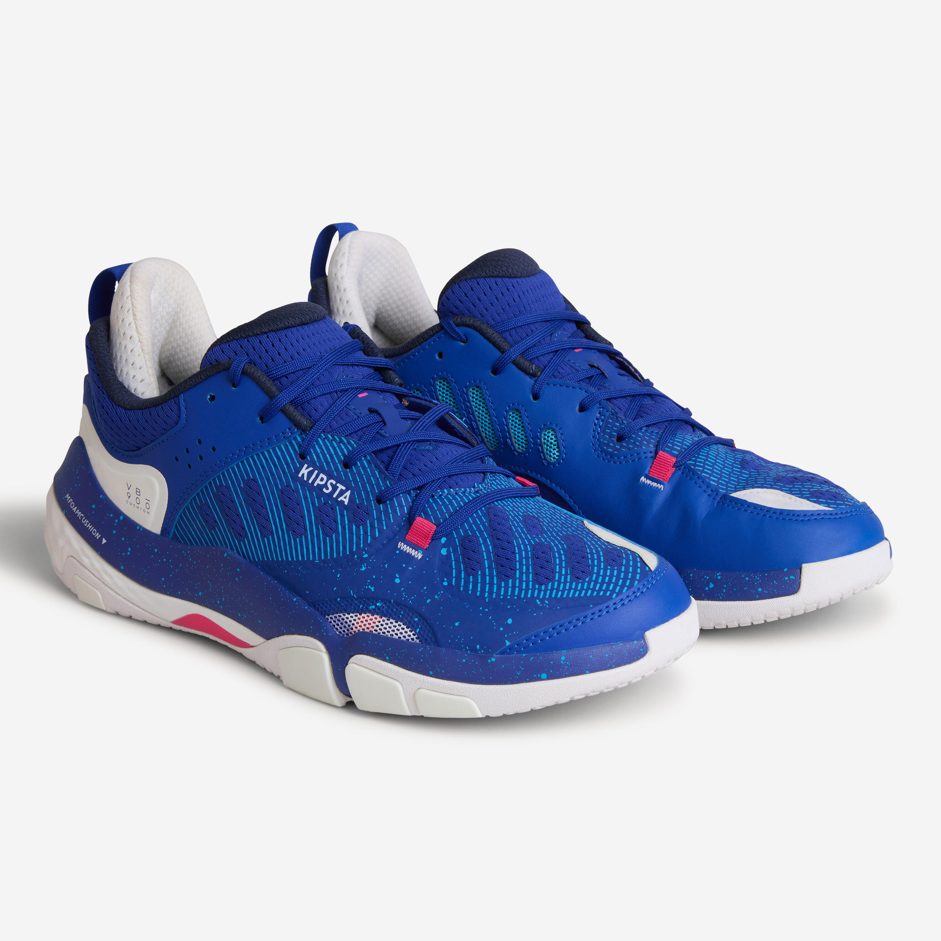 Lage volleybalschoenen voor volwassenen Cushion blauw 2/9