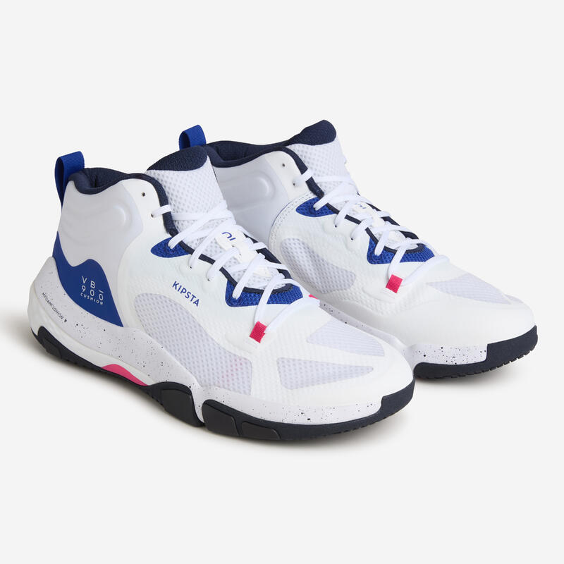 Buty do siatkówki podwyższone dla kobiet i mężczyzn Allsix VB900 Cushion Mid