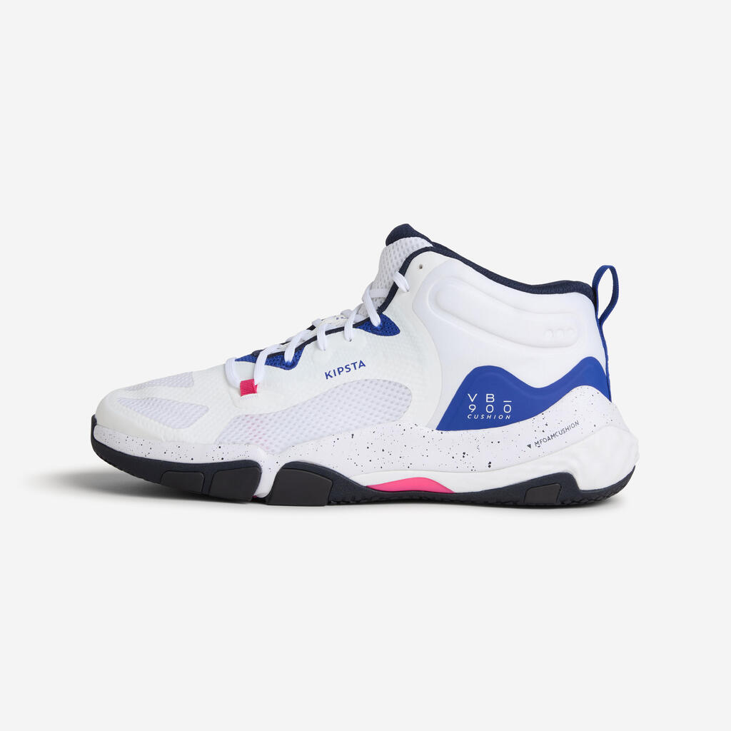 Uniseks odbojkarski čevlji VB900 Cushion Mid - Beli
