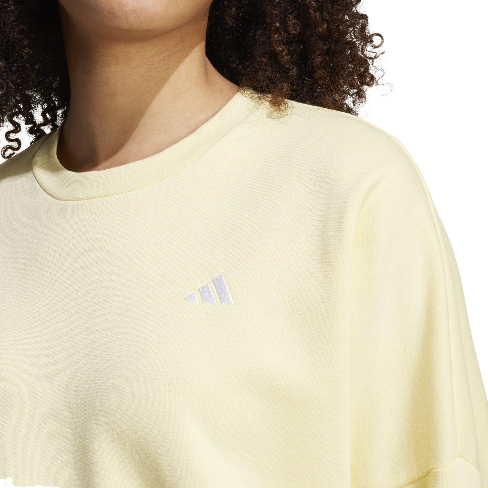 Sweat Adidas femme - jaune 4/5