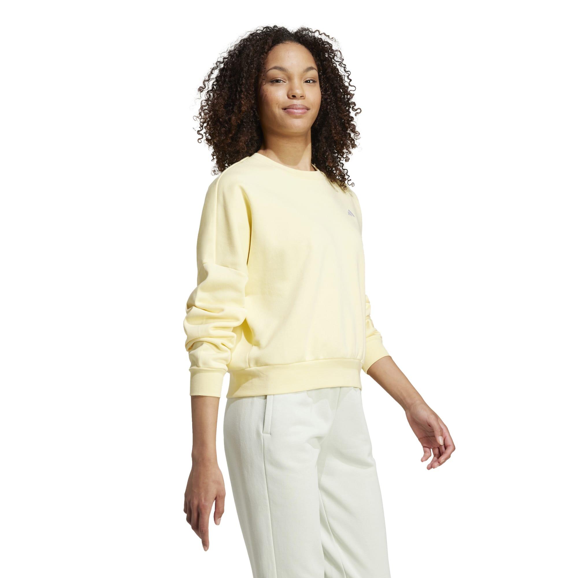 Sweat Adidas femme - jaune 2/5
