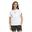 T-shirt bianca ADIDAS donna palestra regular fit 100% cotone