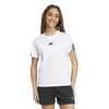 Women's 3 Stripe Printed T-Shirt - White