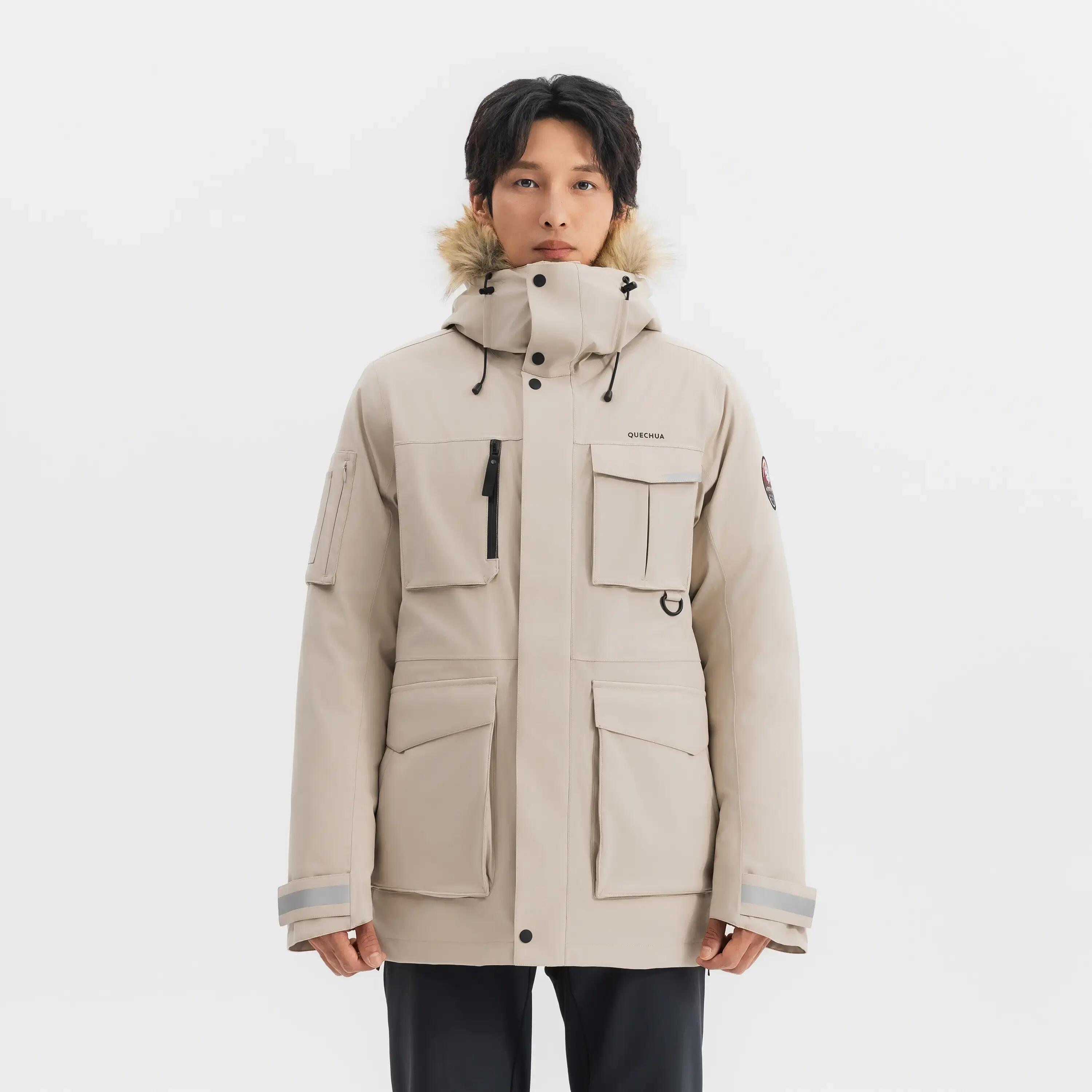 Men Ultra Warm Goose Down Parka Jacket, Upto -15°C -  5
