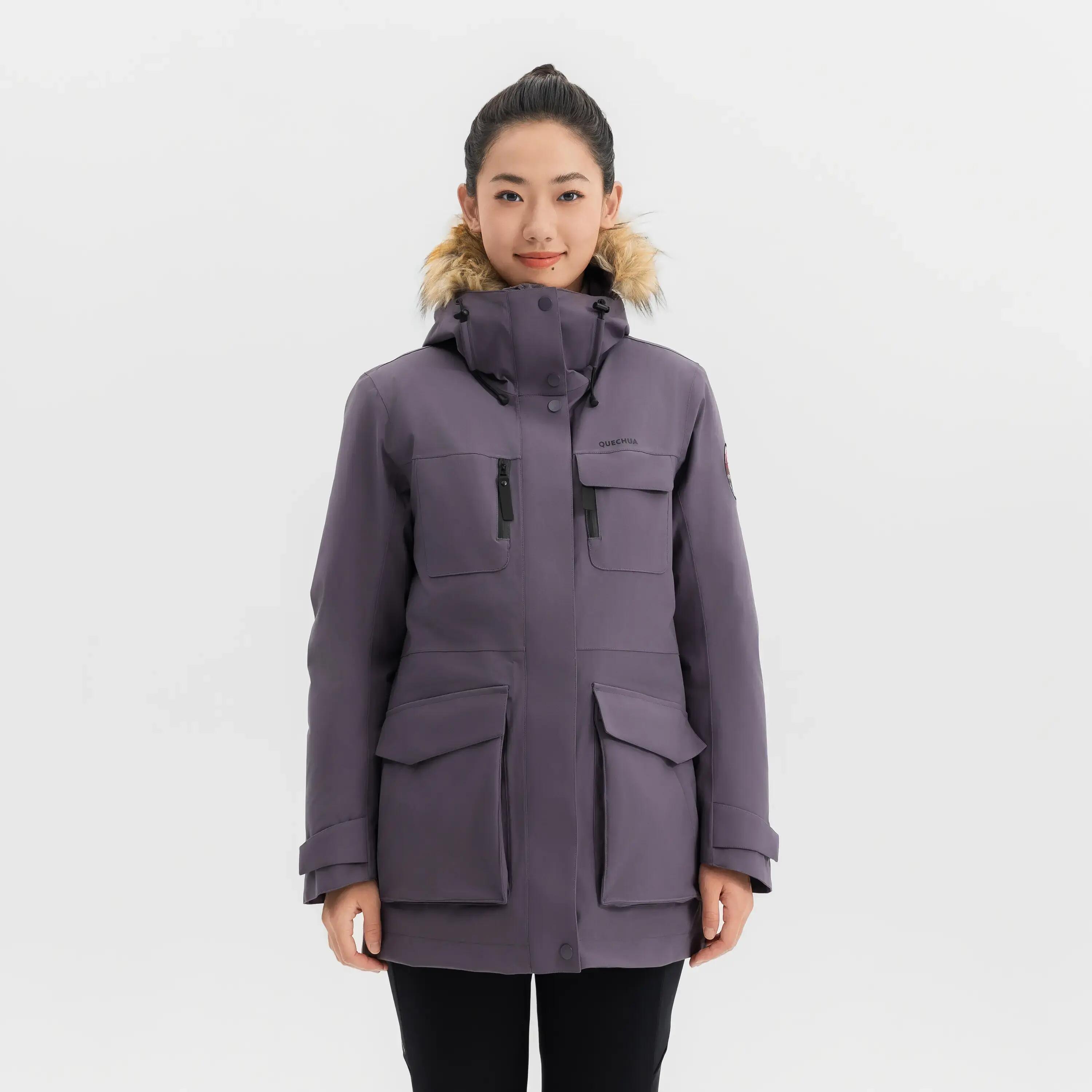 Women Ultra Warm Goose Down Parka Jacket, Upto -15°C -  1