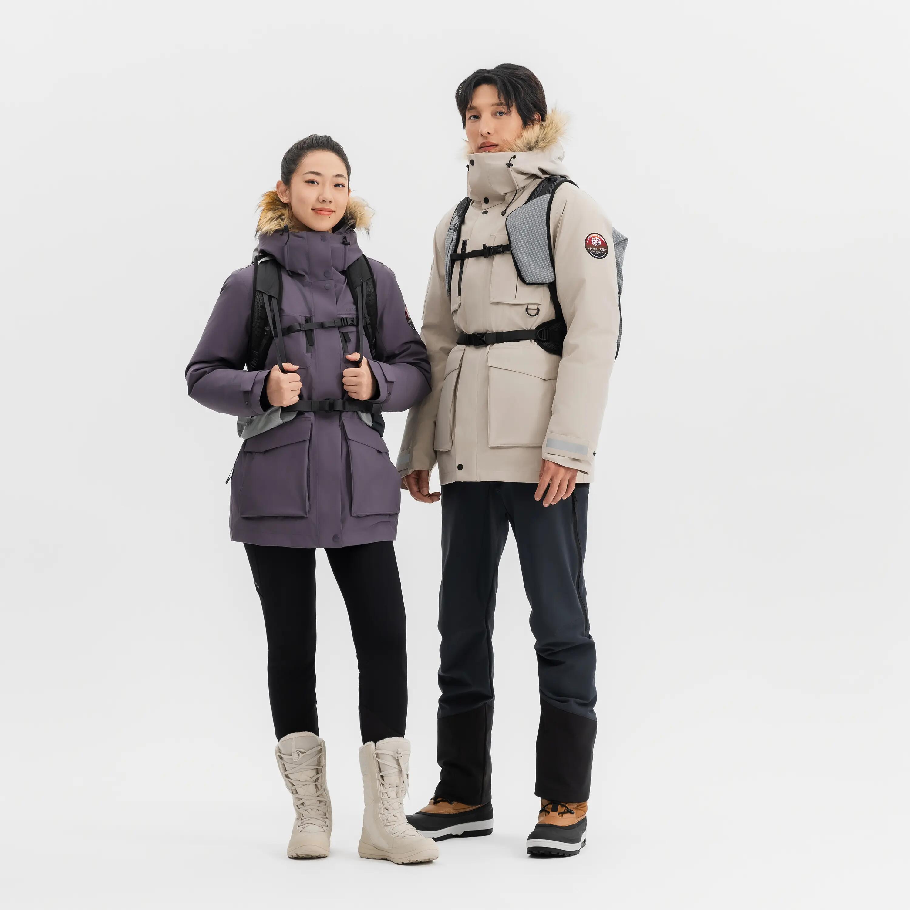 Women Ultra Warm Goose Down Parka Jacket, Upto -15°C -  4