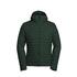 Men’s hooded down hiking jacket -5°C, MT100 - Green