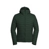 Men’s hooded down hiking jacket -5°C, MT100 - Green