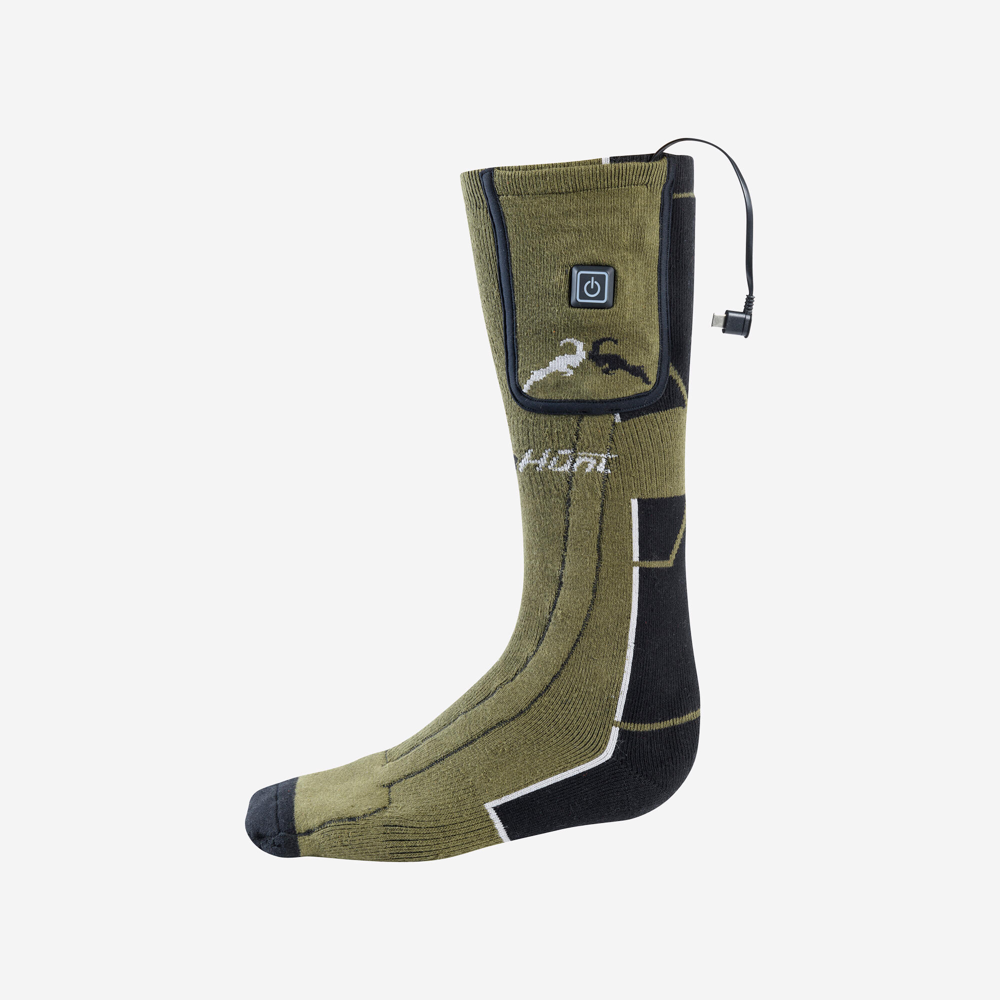 Chaussettes chauffantes 1/4