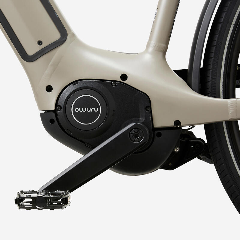 Městské elektrokolo s motorem Owuru LD 940E Connect s nízkým rámem