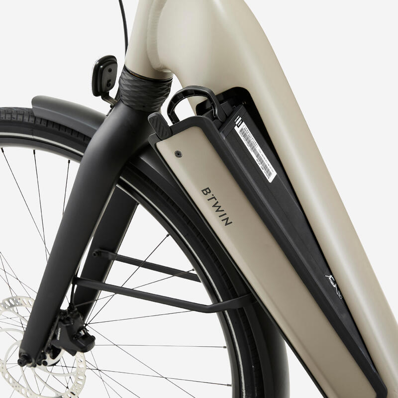 Elektrische stadsfiets automatische Owuru versnelling laag frame LD 940E connect