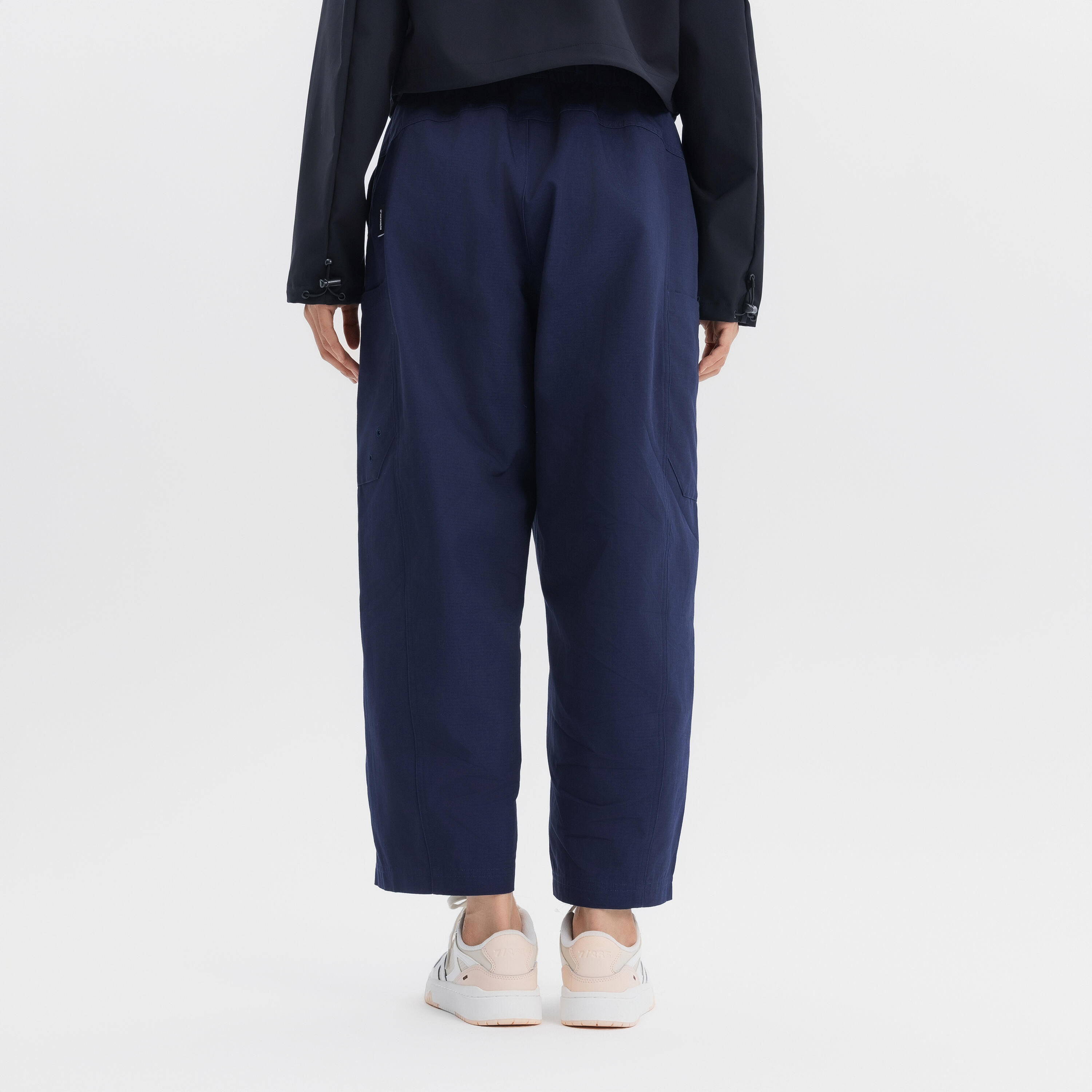 空七 CN 7/8 WOVEN PANT BLUE