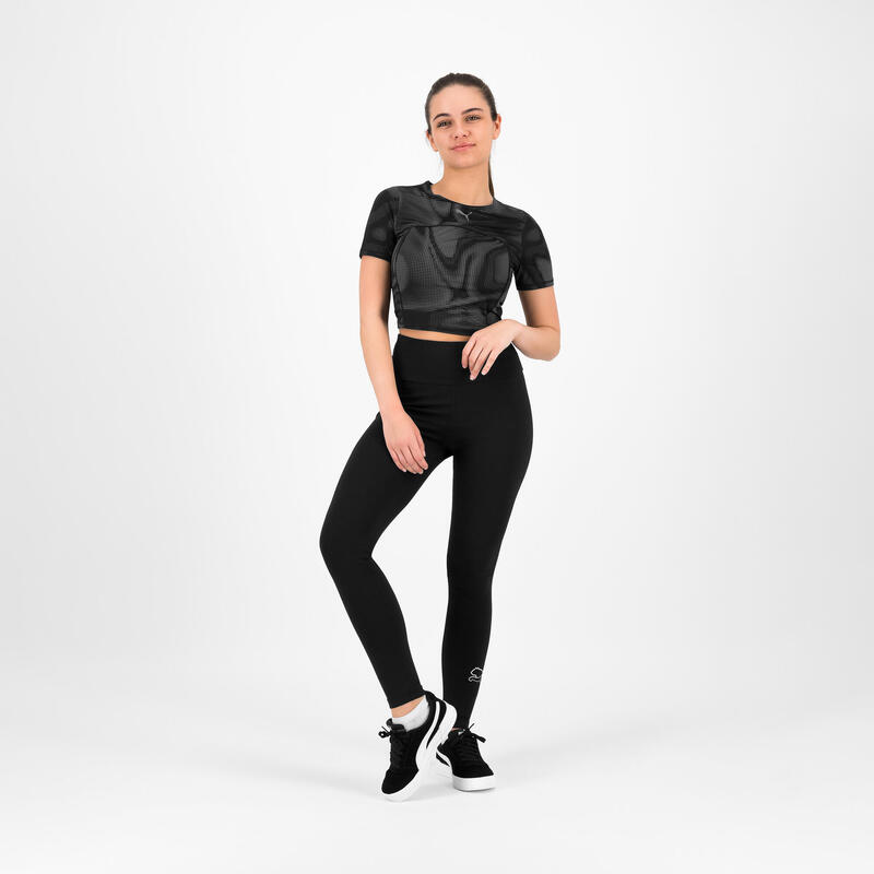 Fitnesslegging voor dames zwart