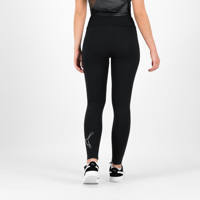 Fitnesslegging voor dames zwart