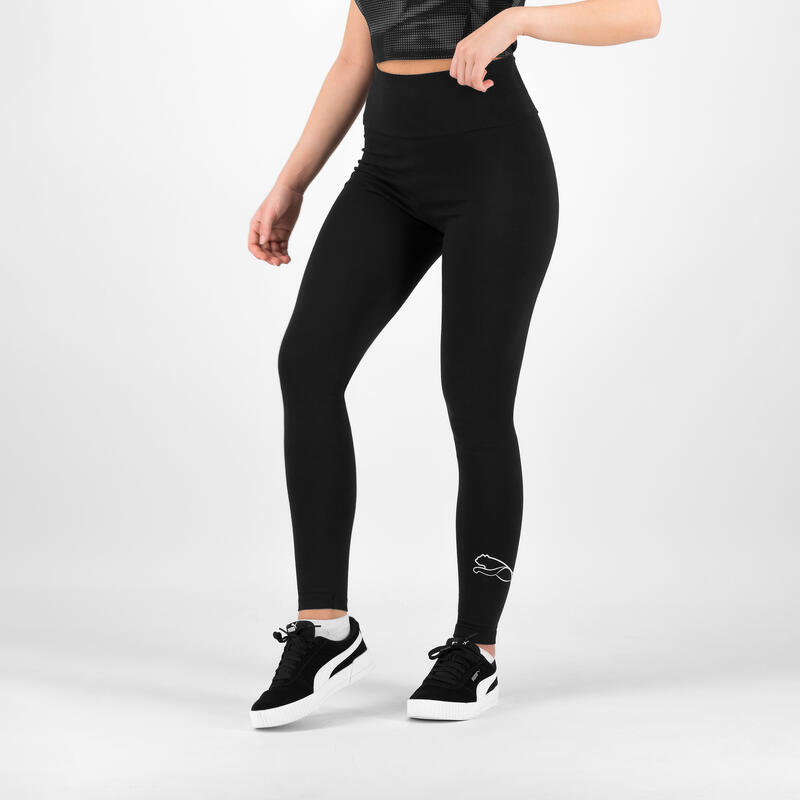 Fitnesslegging voor dames zwart