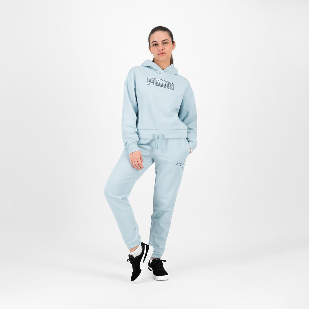 Women's Jogging Bottoms - Blue