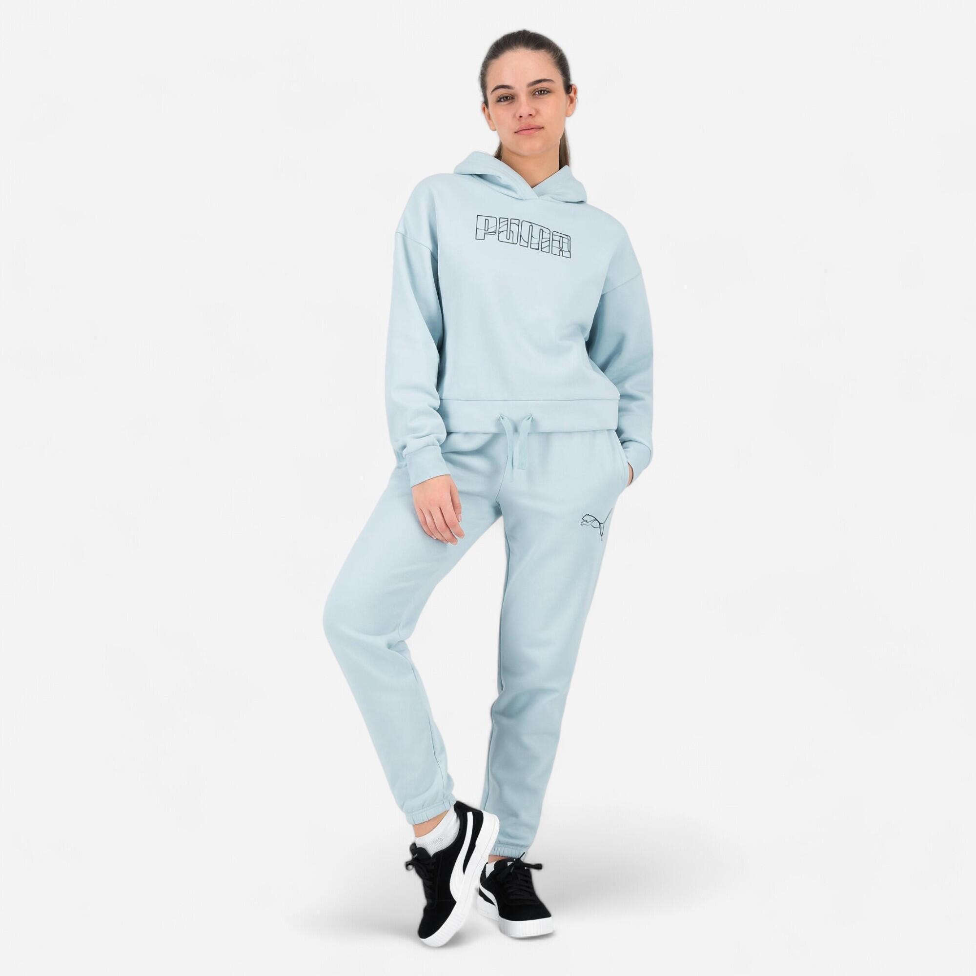 Pantalon jogging Puma femme lavande