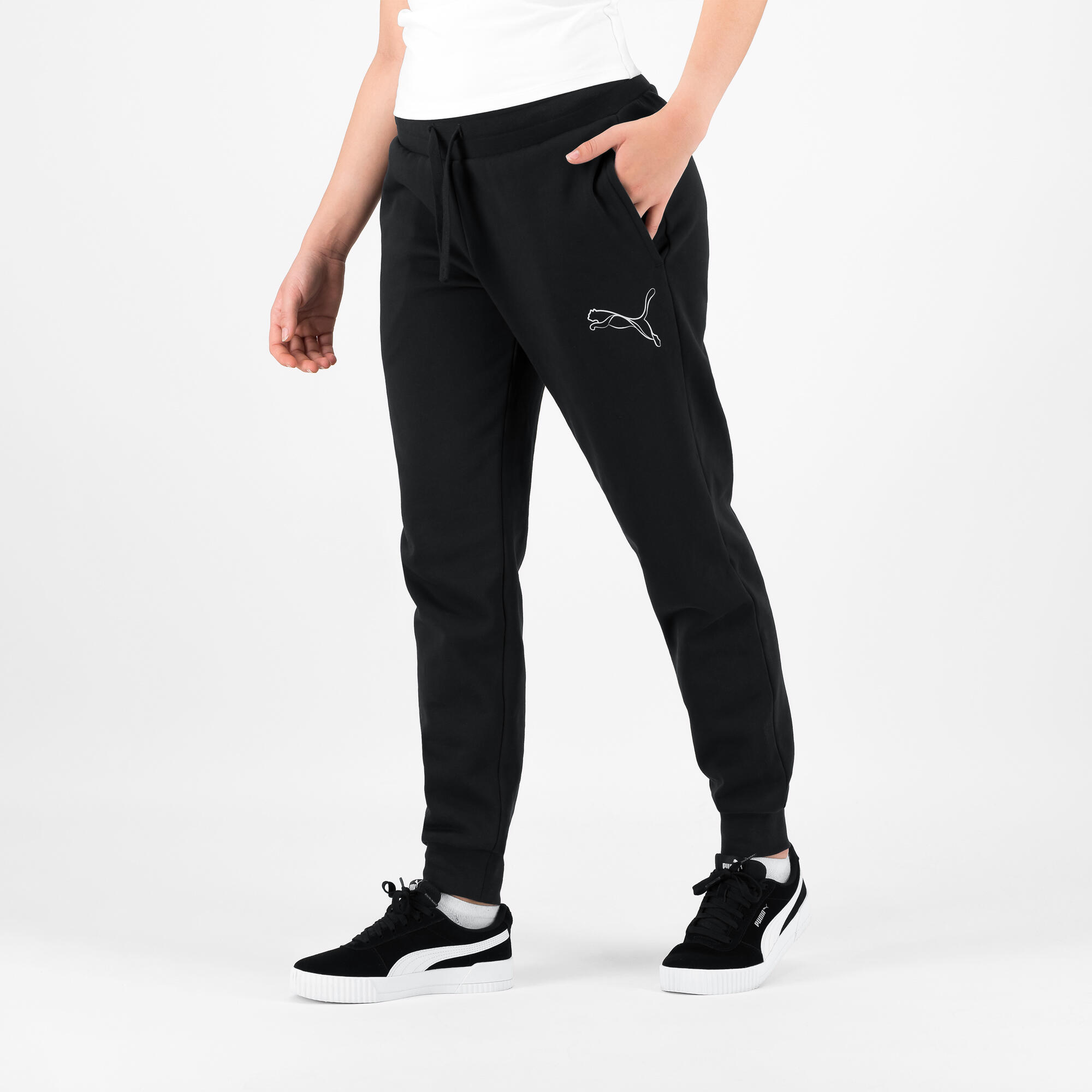 Pantalon jogging Puma femme - noir 2/6