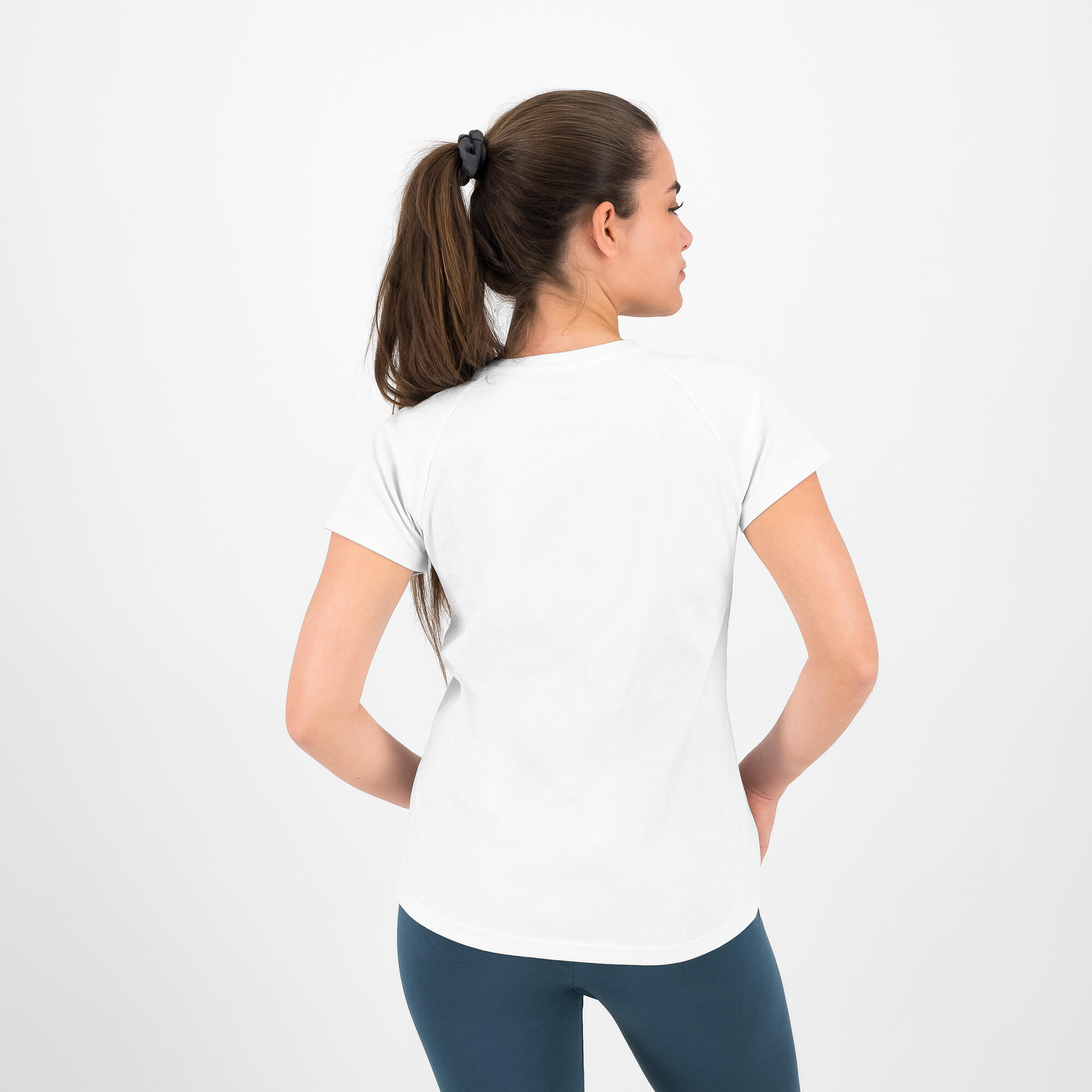 Tee shirt imprimé logo Puma femme - bleu 5/6